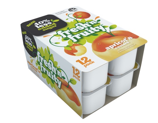 Fresh'n Fruity Apricot'n Custard 12 pack